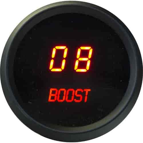 2-1/16" LED Digital Boost Gauge Includes Sender