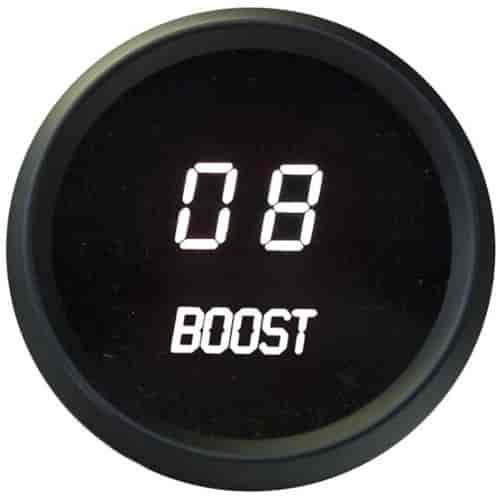 2-1/16" LED Digital Boost Gauge Includes Sender