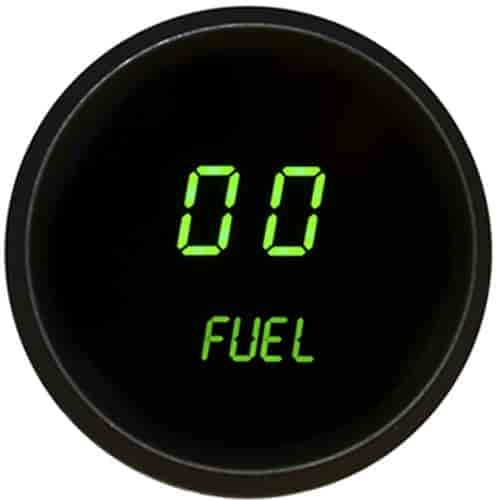 2-1/16" LED Digital Fuel Level Gauge 0-99% Read Out