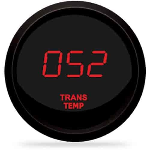 2-1/16" LED Digital Transmission Temperature Gauge 50-350° Fahrenheit