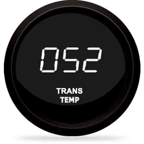 2-1/16" LED Digital Transmission Temperature Gauge 50-350° Fahrenheit