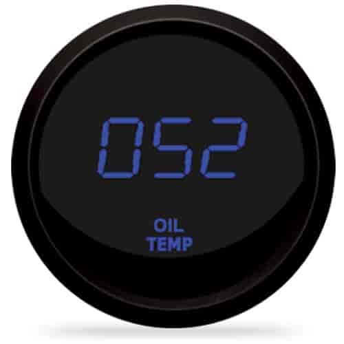2-1/16" LED Digital Oil Temperature Gauge 50-350° Fahrenheit