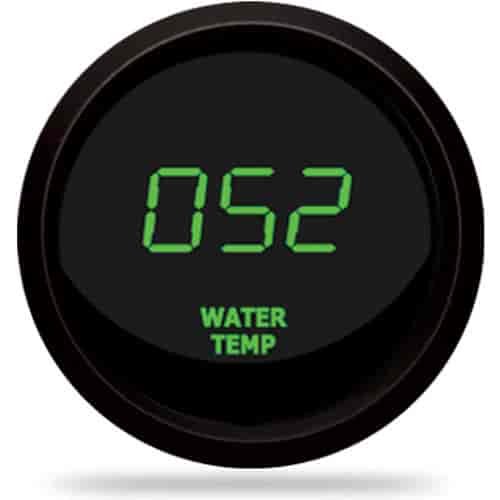 2-1/16" LED Digital Water Temperature Gauge 50-350° Fahrenheit