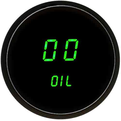 2-1/16" LED Digital Oil Pressure Gauge 0-99 psi