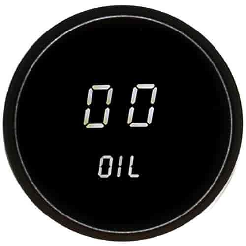 2-1/16" LED Digital Oil Pressure Gauge 0-99 psi