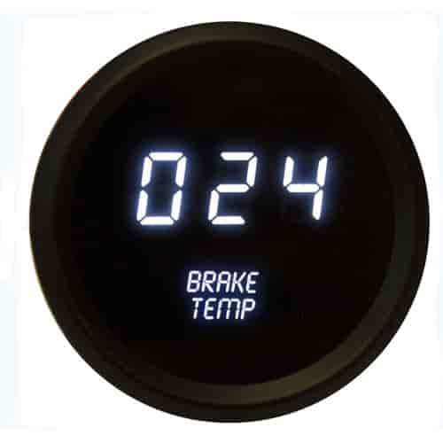 2-1/16" LED Digital Brake Temperature Gauge 50 to 250° Fahrenheit