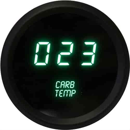 2-1/16" LED Digital Carburetor Temperature Gauge 50 to 250° Fahrenheit