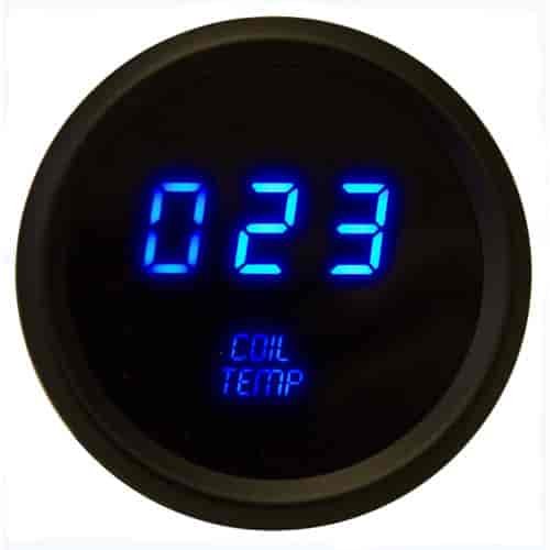 2-1/16" LED Digital Ignition Coil Temperature Gauge 50 to 250° Fahrenheit