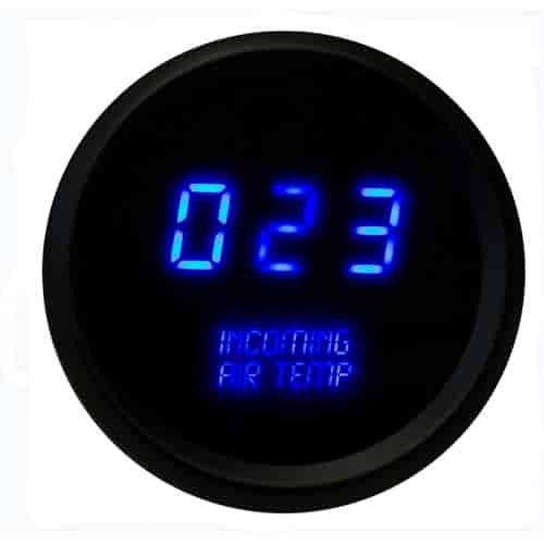 2-1/16" LED Digital Incoming Air Temperature Gauge 50 to 250° Fahrenheit