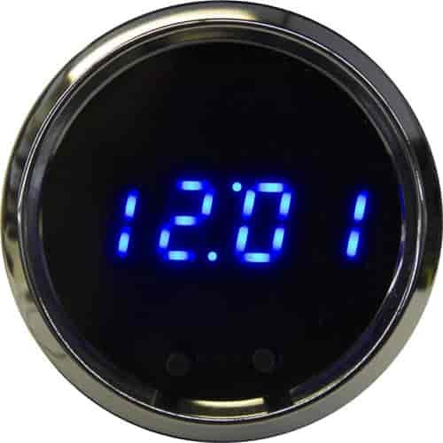 2-1/16" LED Digital Clock Programmable with (2) Push Buttons