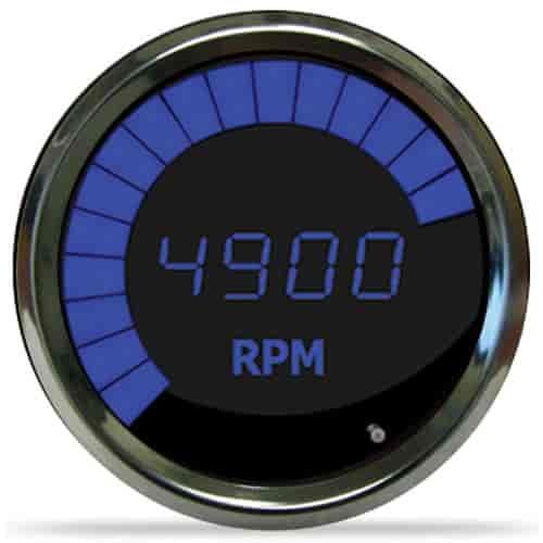 3-3/8 in. LED Digital Tachometer 0-9900 rpm