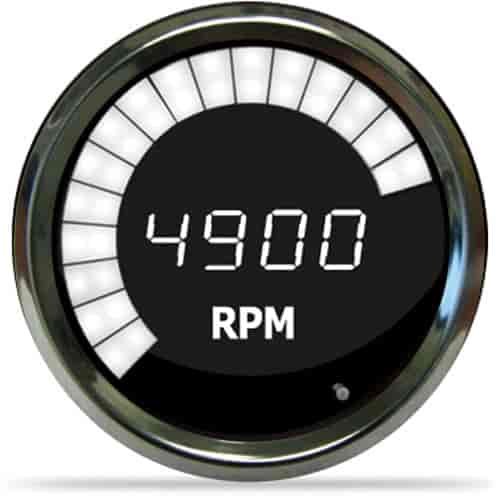 3-3/8 in. LED Digital Tachometer 0-9900 rpm