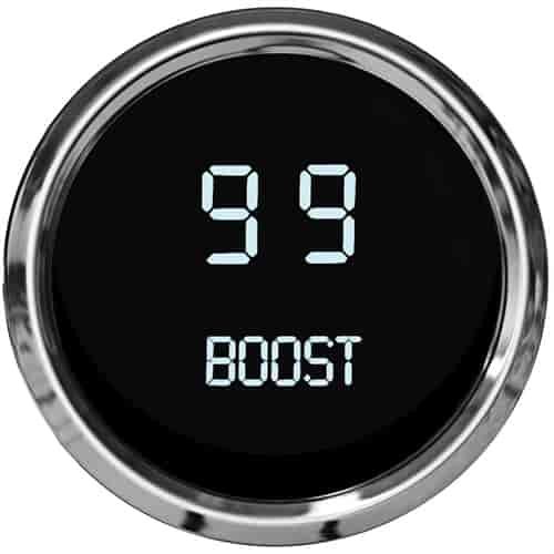 2-1/16" LED Digital Boost Gauge Includes Sender