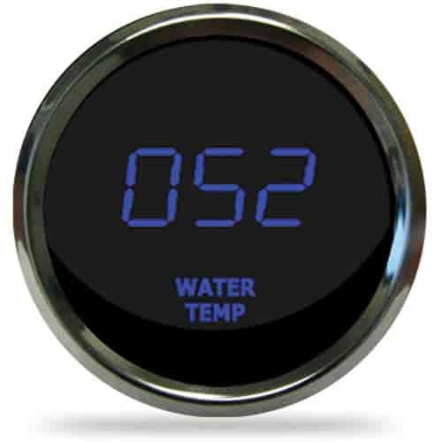 2-1/16" LED Digital Water Temperature Gauge 50-350° Fahrenheit