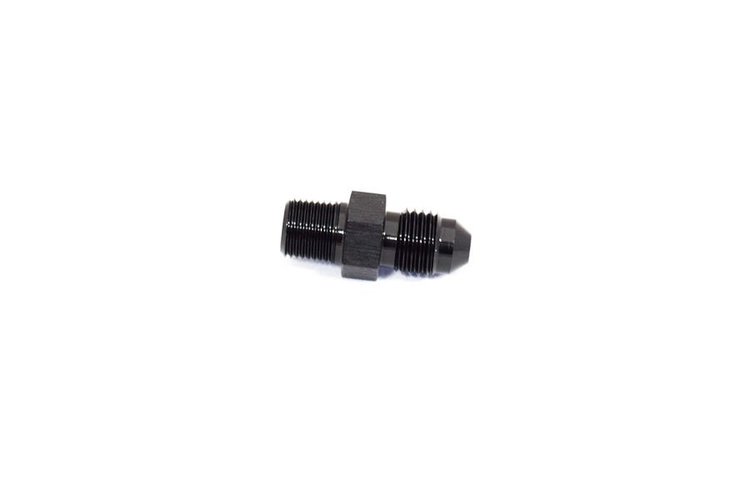 ADPT-01-003 AN Fittings - Adapter Fitting - 4AN To 1/8 in. NPT - Black