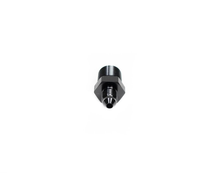 ADPT-01-019 AN Fittings - Adapter Fitting - 4AN To 3/8 in. NPT - Black