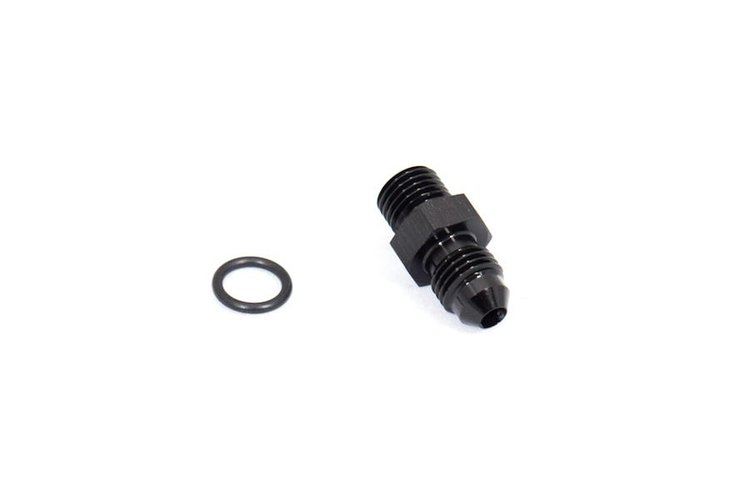 ADPT-02-001 AN Fittings - AN To Orb Adapter - 4 Orb To -4an - Black
