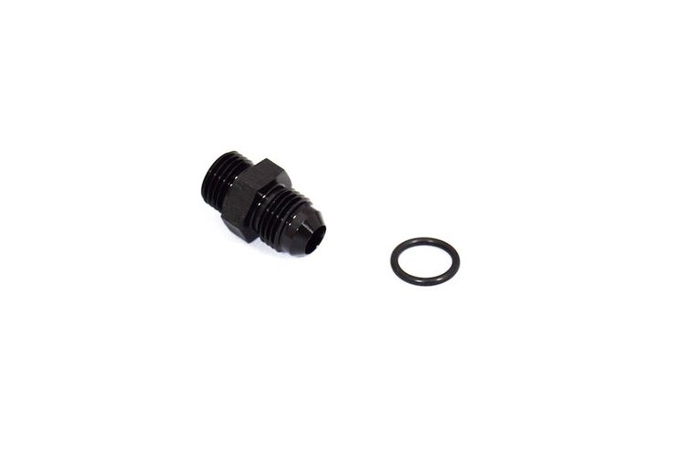 ADPT-02-003 AN Fittings - AN To Orb Adapter - 6 Orb To -6an - Black