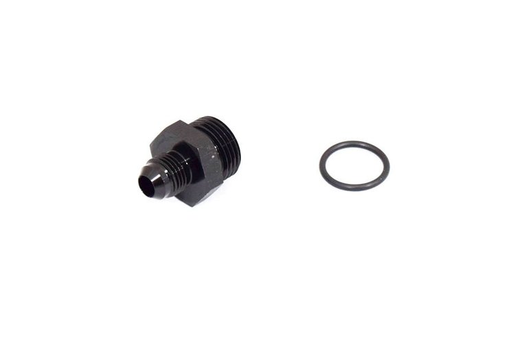 ADPT-02-005 AN Fittings - AN To Orb Adapter - 10 Orb To -6an - Black