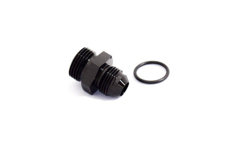ADPT-02-008 AN Fittings - AN To Orb Adapter - 10 Orb To -8an - Black