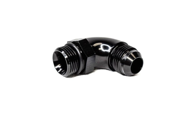 ADPT-02-009 AN Fittings - AN To Orb Adapter - 10 Orb To -10an - Black