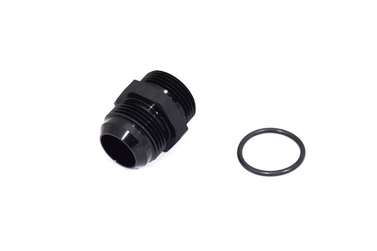 ADPT-02-016 AN Fittings - AN To Orb Adapter - 16 Orb To -16an - Black