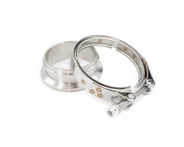 BTR-096-J67 Stainless-Steel Turbo Turbine-Inlet Flange 6766 .96 V-Band