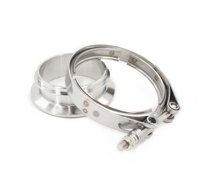 BTR-42G-TJ0 Stainless-Steel Turbo Turbine-Inlet Flange 7275 .82 V-Band