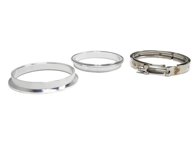 BTR11560 Aluminum V-Band Flange Kit 5 in. w/Clamp