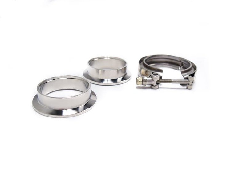 BTR16109 Stainless-Steel V-Band Flange Kit 2.25 in. w/Clamp