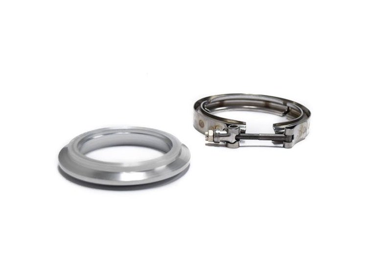 BTR84874 Aluminum Compressor-Outlet Reducer Flange 3.5 in. to 3 in. w/Clamp