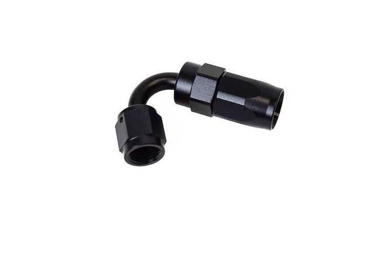HF-120-04 Hose End - 120 Degree - 4AN