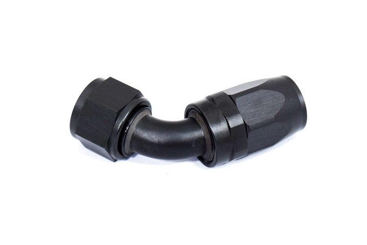 HF-60-012 AN Fittings - 60-deg -12an Hose End - Black
