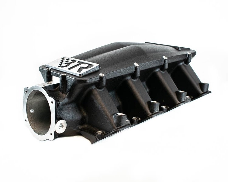 IMA-03-BLK Equalizer 3 EFI Intake Manifold GM LS3/L99 - Square Port [Black Powder Coat Finish]