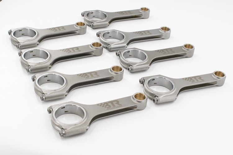 BTRCON6125HEMI-8 Forged 4340 H-Beam Connecting Rod Set for Mopar Gen III HEMI Engines 6.125 in. Length [Set of 8]