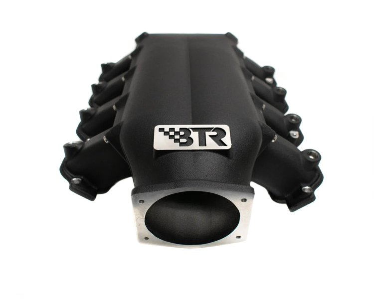 TRA-GENV-INJ-BLK Trinity Series Intake Manifold, GM Gen V LT, w/Injector Holes [Black Finish]