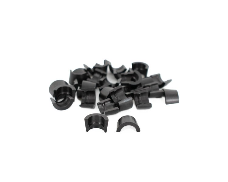 VLM78MMLSBL+050-16 Machined Steel Valve Lock Set, GM LS1, Radius Groove, 7-Degree, 8 mm, +.050 in. Height