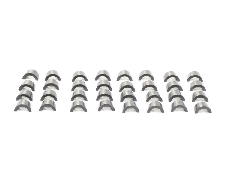 VLM78MMLSBL-050 Machined Steel Valve Locks, GM LS1, Radius Groove, 7-Degree, 8 mm, -.050 in. Height