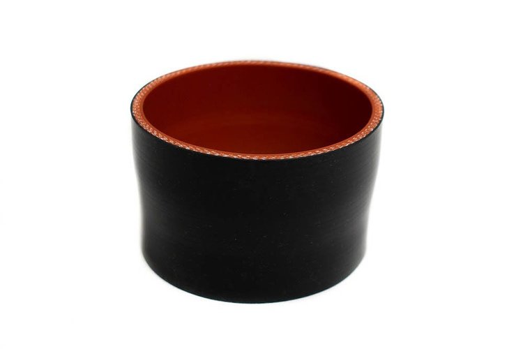 425X300X300RBRD Silicone Coupler 4.25 in. X 3.00 in. X 3.00 in. Long Black And Red