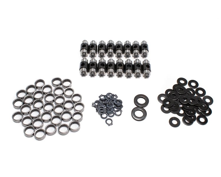 TK002NB Rocker Arm Trunnion Upgrade Kit, GM LS, No Rocker Bolts Included