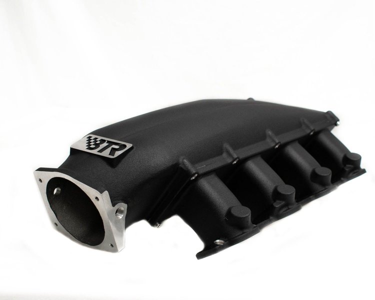 TRA-GENV-BLK Trinity Intake Manifold, GM Gen V LT, W/O Injector Holes [Black Finish]