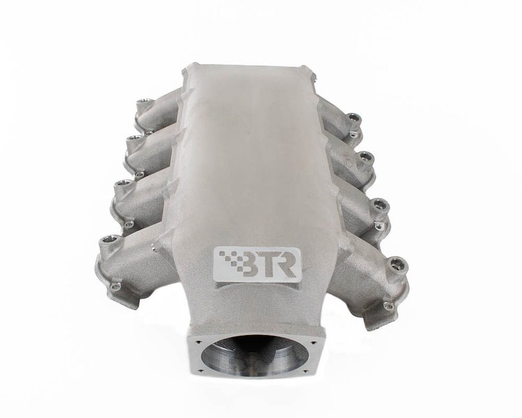 TRA-GENV-INJ Trinity Intake Manifold, GM Gen V LT, w/ Injector Holes [Natural Finish]