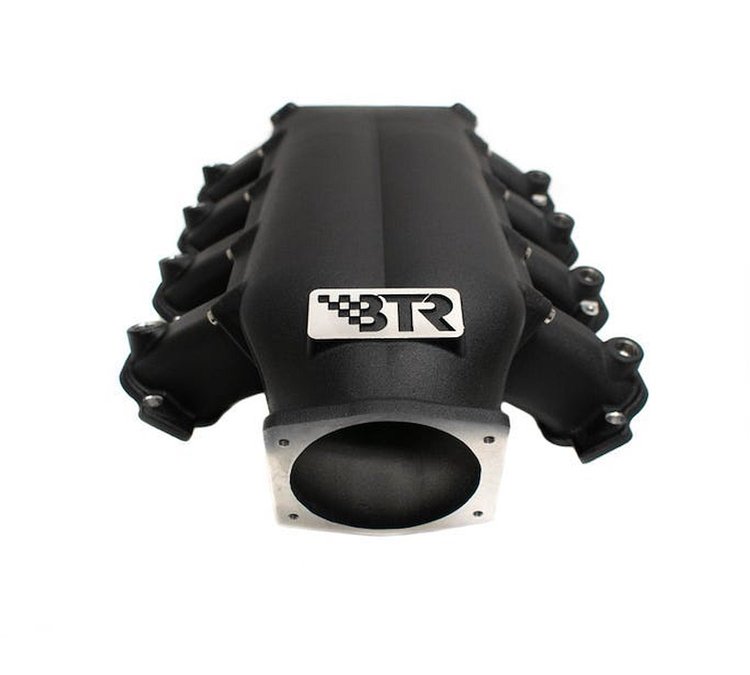 TRA-LT4-BLK Trinity Series Intake Manifold, GM Gen V LT4, w/Injector Holes [Black Finish]