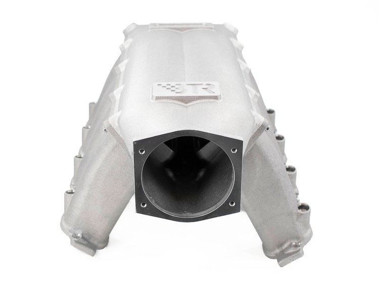 TRA-LTTK-INJ Trinity Intake Manifold, GM Gen V LT Truck, w/Injector Holes [Natural Finish]