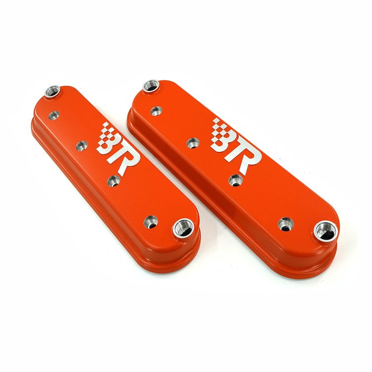 VCA-02-ORG Valve Cover Set Orange Without Coil Mounts