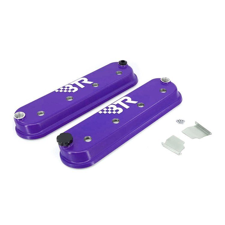 VCA-02-PURP Valve Cover Set Purple Without Coil Mounts