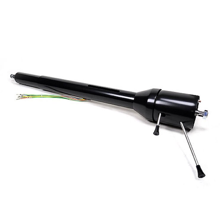 Black Powder Coated Steering Column for 1968 Ford Mustang