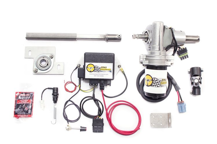 Electric Power Steering Conversion Kit 1967 Chevy Corvette with Collapsible Column