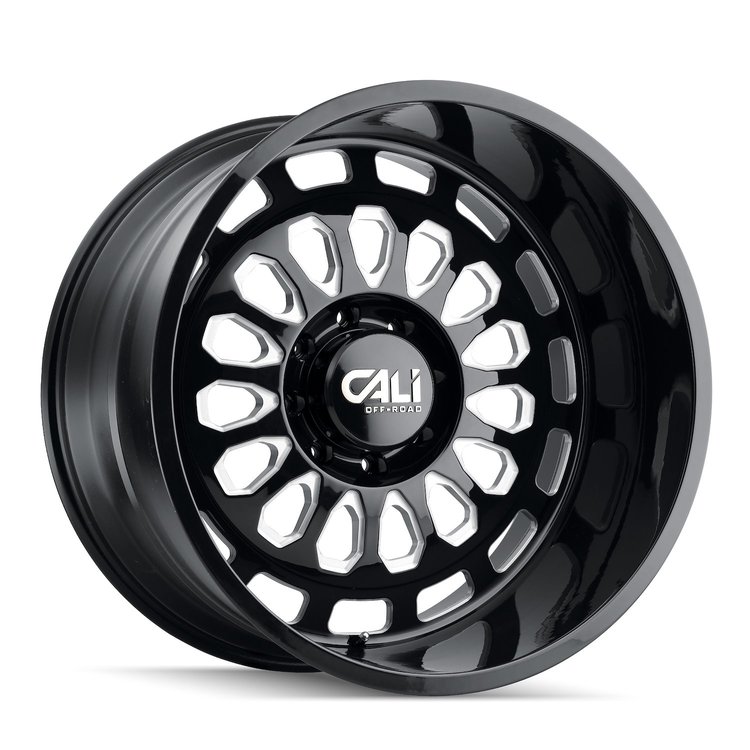9113-2136BM 9113 Paradox Wheel [Size: 20" x 10"] Gloss Black Milled Finish