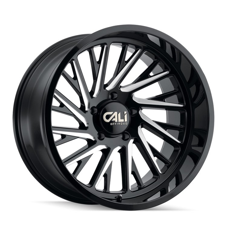 9114-2170BM 9114 Purge Wheel [Size: 20" x 10"] Gloss Black Milled Finish